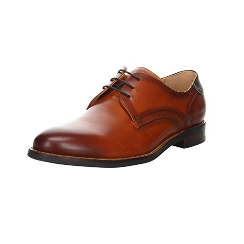 DIGEL Scout Herren Business Schuhe | Hochwertige Glattleder Derby Schnürschuhe für die Büroarbeit, den Alltag und Festliche Anlässe | Größe 43 EU von DIGEL