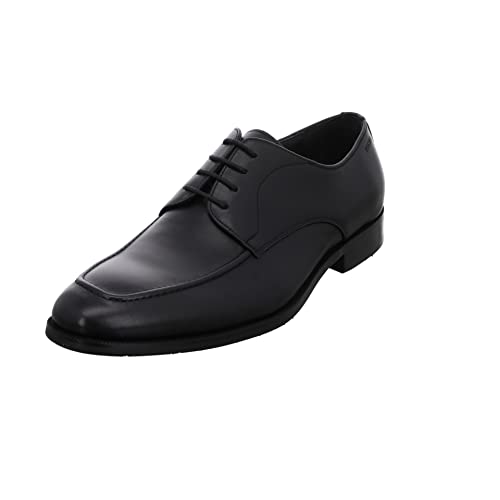 Digel Herren Businessschuhe Sami Schnürschuh Glattleder Schnürhalbschuhe Büro Elegant Uni Schnürschuh Business schwarz Leder von DIGEL