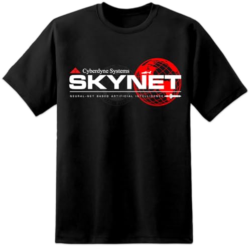 Terminator Skynet Cyberdyne Systems Herren T-Shirt T800, Schwarz , XL/2XL von DIGITAL PHARAOH
