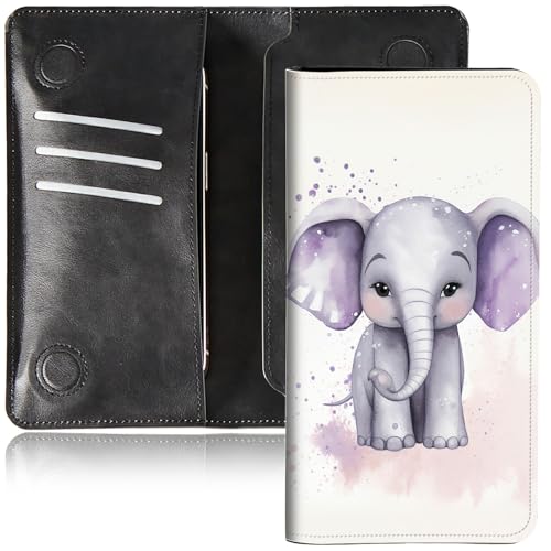 DIGTIALL Faltbare Geldbörse für Herren und Damen, doppelter Magnetverschluss, PU-Leder, lange Geldbörse, Clutch, mit RFID-Blockierung, Geld-Telefonfächer und Kartenfächer, Baby Elefant, 7.36X3.94 DIGTIALL Faltbare Geldbörse für Herren und Damen, doppelter Magnetverschluss, PU-Leder, lange Geldbörse, Clutch, mit RFID-Blockierung, Geld-Telefonfächer und Kartenfächer, Baby Elefant, 7.36X3.94 von DIGTIALL
