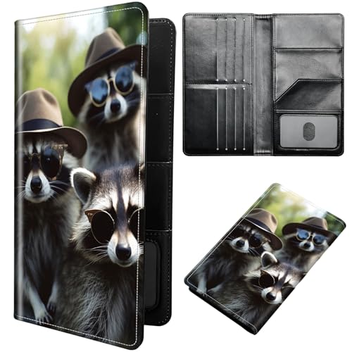 DIGTIALL Reisepasshülle Hülle Reisepass Brieftasche Reisebrieftasche Organizer mit RFID-Blockierung Reisepass Kartenhalter Brieftasche Familie Reisepasshalter Schutzhülle für Damen, Herren, Süßer von DIGTIALL