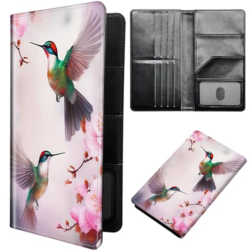 DIGTIALL Reisepasshülle Hülle Reisepass Brieftasche Reisebrieftasche Organizer mit RFID-Blockierung Reisepass Kartenhalter Brieftasche Familie Reisepasshalter Schutzhülle für Damen, Herren von DIGTIALL