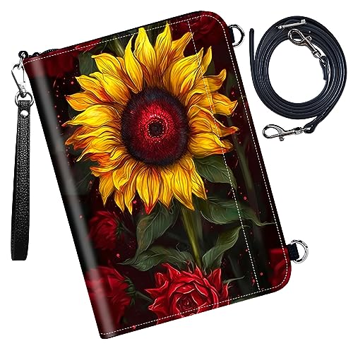 DIGTIALL Reisepasshülle Hülle Reisepass Brieftasche Reisebrieftasche Organizer mit RFID-Blockierung Reisepass Kartenhalter Brieftasche Familie Reisepasshalter Schutzhülle für Damen, Herren von DIGTIALL