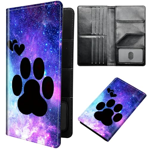 DIGTIALL Reisepasshülle Hülle Reisepass Brieftasche Reisebrieftasche Organizer mit RFID-Blockierung Reisepass Kartenhalter Brieftasche Familie Reisepasshalter Schutzhülle für Damen, Herren von DIGTIALL