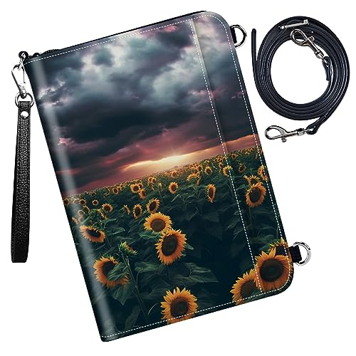 DIGTIALL Reisepasshülle Hülle Reisepass Brieftasche Reisebrieftasche Organizer mit RFID-Blockierung Reisepass Kartenhalter Brieftasche Familie Reisepasshalter Schutzhülle für Damen, Herren von DIGTIALL