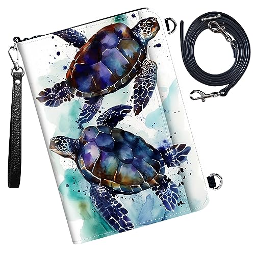 DIGTIALL Reisepasshülle Hülle Reisepass Brieftasche Reisebrieftasche Organizer mit RFID-Blockierung Reisepass Kartenhalter Brieftasche Familie Reisepasshalter Schutzhülle für Damen, Herren von DIGTIALL