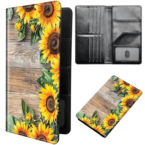 DIGTIALL Reisepasshülle Hülle Reisepass Brieftasche Reisebrieftasche Organizer mit RFID-Blockierung Reisepass Kartenhalter Brieftasche Familie Reisepasshalter Schutzhülle für Damen, Herren von DIGTIALL