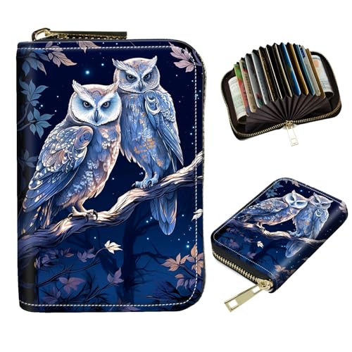 DIGTIALL Schlanker RFID-blockierender Kartenhalter, kleine Tasche, kleine Mini-Kartenetui, Vordertasche, PU-Leder, Kreditkarten-Organizer mit Reißverschluss, für Damen und Herren, Blue Wls, 4.3x3.1 DIGTIALL Schlanker RFID-blockierender Kartenhalter, kleine Tasche, kleine Mini-Kartenetui, Vordertasche, PU-Leder, Kreditkarten-Organizer mit Reißverschluss, für Damen und Herren, Blue Wls, 4.3x3.1 von DIGTIALL