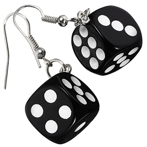 DIKACA 1 Paar Witzige Würfel Ohrringe für Frauen Leichte Drop Earrings im Geometrischen Design für Partys Alltag und Feiertage als zu Weihnachten Valentinstag oder Geburtstagsfeiern DIKACA 1 Paar Witzige Würfel Ohrringe für Frauen Leichte Drop Earrings im Geometrischen Design für Partys Alltag und Feiertage als zu Weihnachten Valentinstag oder Geburtstagsfeiern von DIKACA