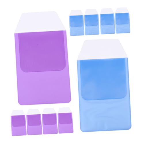 DIKACA 10 Stück Teiliges PVC Pocket Protector Stifttaschen Hemdtaschenschutz Langlebig Medizinisch Geeignet für Krankenschwestern Pflegekräfte Büro und Krankenhausgebrauch von DIKACA