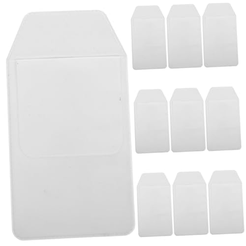 DIKACA 10 Stück Teiliges PVC Stifte einschubtaschen für Krankenschwestern und Ärzte Kompakter Robuster Pen Organizer Große Kapazität Praktisch für Hemdtaschen Einfach zu Tragen und von DIKACA