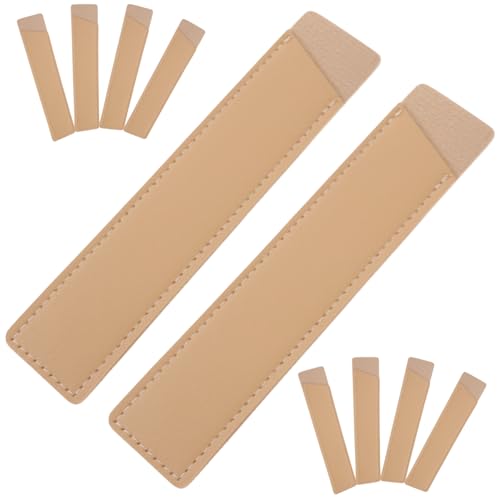 DIKACA 10 Stück Teiliges Pu Leder Stifttaschen Kompakte Auslaufsichere Pen Sleeves Praktische Einstecktaschen für Krankenschwestern und Ärzte Dekorative Stifte Organizer Robust und von DIKACA