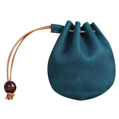 DIKACA 2 STÜCK Retro Geldbörse Mini Münzfach Elegante Tragbare Geldtasche für Kleingeld und Karten Modisch Einfaches Design Zufällige Farben für Alltag und Reisen von DIKACA