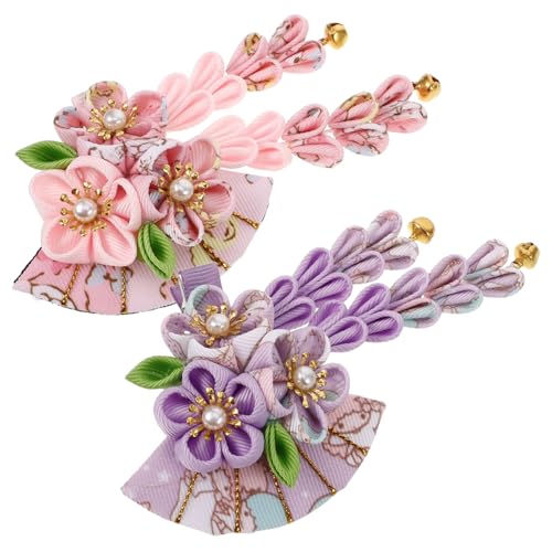 DIKACA 2 Stück Kinamon Blume Haarnadelhaarnadelpin Quaste Haarspange Haarschmuck für Damen Quastenhaar Barrettes Blume Haarspange Quaste Haarnadel niedliche Haaraccessoires Stoff DIKACA 2 Stück Kinamon Blume Haarnadelhaarnadelpin Quaste Haarspange Haarschmuck für Damen Quastenhaar Barrettes Blume Haarspange Quaste Haarnadel niedliche Haaraccessoires Stoff von DIKACA
