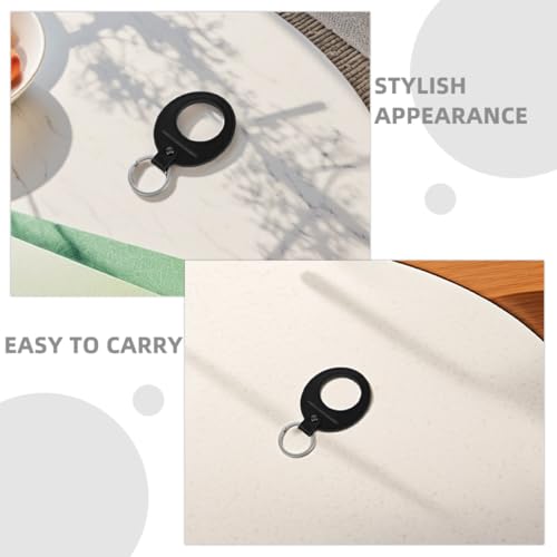 DIKACA 2 Stück Münzhalter Schlüsselanhänger aus Robustem Kunstleder Weiche Innenfutter Schutz Präzise Verarbeitung Langlebig und Stilvoll für Münzsammler und Schlüsselaufbewahrung von DIKACA