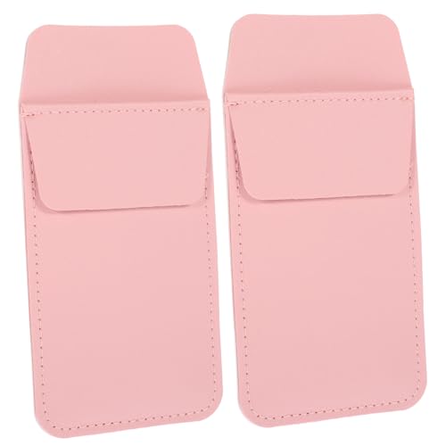 DIKACA 2 Stück PU Leder Stifttasche für Ärzte und Pflegekräfte Multifunktionaler Tragbarer Stifthalter mit Schutz vor Verlust Organizer für Stifte Ausweise und Karten Praktischer von DIKACA