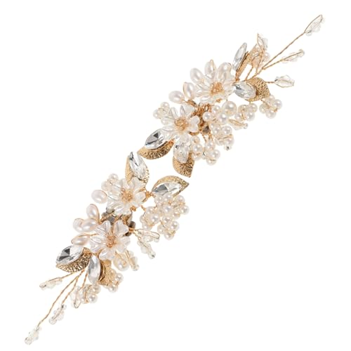 DIKACA 2 Stück Perlen Schuhclips Abnehmbare Schuhschnallen Dekorative Damenschuh Schmuckanhänger Passend für High Heels Hochzeit Party und Festliche Anlässe von DIKACA