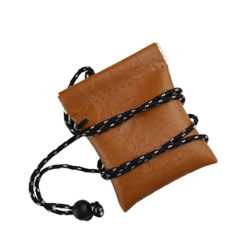 DIKACA 2 Stück Teiliges Mini geldbörse aus Robustem Material Kleines Portemonnaie mit Münzfach und Kartenhalter Vielseitig als Schlüsselanhänger und Ohrhörertasche für Reisen und Alltag von DIKACA