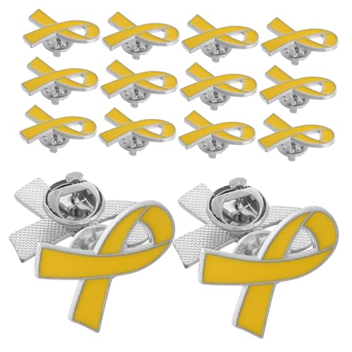 DIKACA 20 Stück Brustkrebs bewusstseins broschen mit Schleifen design Anstecknadeln für Kleidung Charity events und Soziale Treffen Zuverlässige Awareness pins zur Unterstützung der von DIKACA