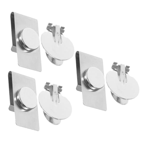 DIKACA 3 Paare Magnetische Unsichtbare Krawattenklammer Herren Edelstahl Krawattenhalter Schonend für Stoffe Business Hochzeit Professionell Vielseitig für Stilvolle Outfits von DIKACA