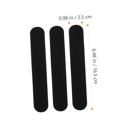 DIKACA 30 Stück Teiliges Schwarze Einseitig Verstärkte Stifttaschen aus Hochwertigem Verschleißfestem Material Handlich und Leicht Praktische Aufbewahrungstaschen für Kugelschreiber von DIKACA