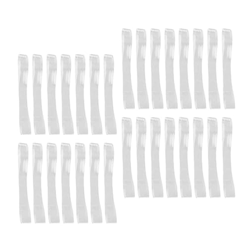 DIKACA 30 Stück Teiliges Transparente Gel fersenklettbänder für High Heels Elastische Unsichtbare Fersenfixatoren Rutschfeste Bequeme Schuhriemen für Damen Einfache Anwendung Vielseitig von DIKACA