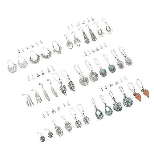 DIKACA 36 Paare Bohemian Ohrringe für Frauen Stilvolle Hängende Ohrringe für Partys Hochzeiten und Besondere Anlässe und Langlebig von DIKACA
