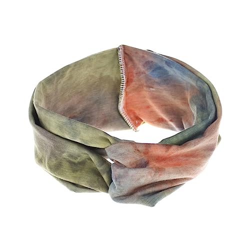 DIKACA 4 Stück Stretch-stirnbänder Für Frauen Make-up-haarband Haarbänder Für Damenhaar Boho-haargummis Sport-stirnbänder Für Damen Bandana Stirnband Frauen Haarband Fräulein Schal Yoga von DIKACA