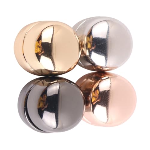 DIKACA 4 Stück Teiliges Abriebbeständiger Schalmagnete Kleine Praktische Hijab knöpfe Verschleißfeste Runde Magnetclips für Hijabs und Schals Vielseitig Einsetzbar bei Festen und Alltag von DIKACA