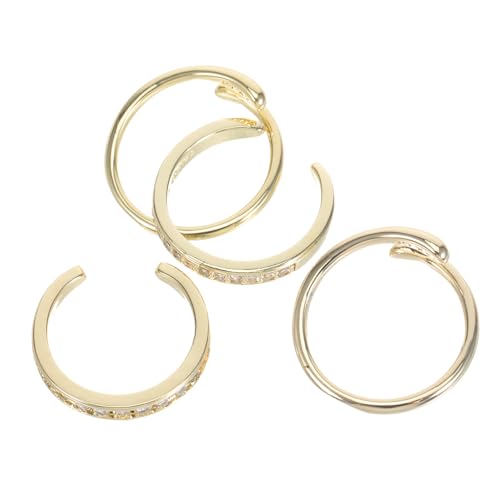 DIKACA 4 Stück Teiliges Set Verstellbare Zehenringe für Frauen Offene Manschette mit Funkelnden Strasssteinen Leichtes Strand-fußschmuck-design für Sommerurlaub und Barfuß Stil DIKACA 4 Stück Teiliges Set Verstellbare Zehenringe für Frauen Offene Manschette mit Funkelnden Strasssteinen Leichtes Strand-fußschmuck-design für Sommerurlaub und Barfuß Stil von DIKACA