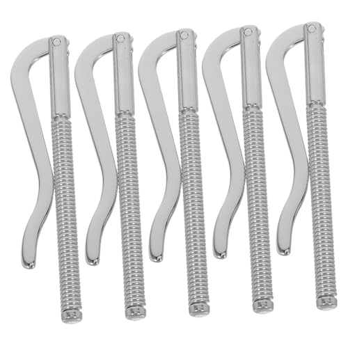 DIKACA 5 Stück Geldklammer Metall mit Spannmechanismus Langlebiger Geldscheinklammer Ersatz für Schlanke Herren Geldbörsen Kompatibel mit Bifold Wallets und Kreditkartenhaltern von DIKACA