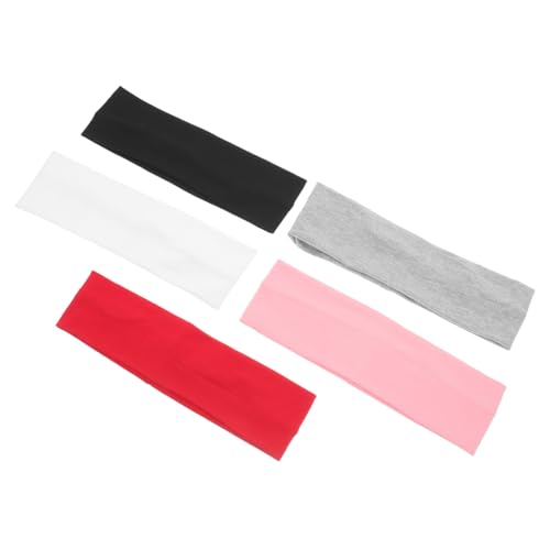 DIKACA 5 Stück Teiliges Sport Stirnband Weiches Elastisches Sweatband für Frauen Vielseitig für Yoga Laufen Fitness und Alltag Atmungsaktiv Hautfreundlich Modisch in und Dunkel Rot DIKACA 5 Stück Teiliges Sport Stirnband Weiches Elastisches Sweatband für Frauen Vielseitig für Yoga Laufen Fitness und Alltag Atmungsaktiv Hautfreundlich Modisch in und Dunkel Rot von DIKACA