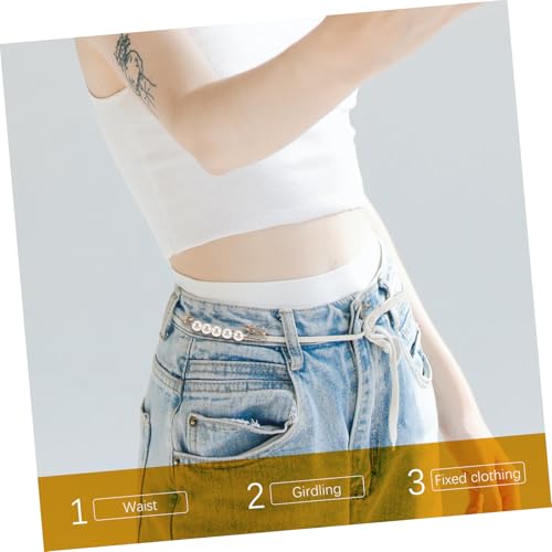 DIKACA 8 Stück Teiliges Perlen broschen Damen Elegante Anstecknadeln aus Robustem Material Vielseitig für Pullover Schals Taillenfixierung Schützt vor Verrutschen und Betont von DIKACA