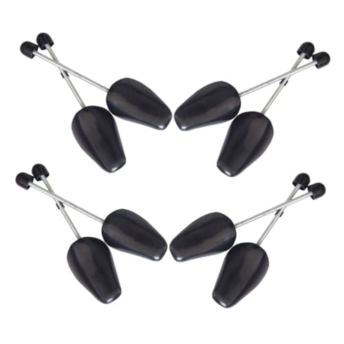 DIKACA 8 Stück Teiliges Schuhspanner Robustem Kunststoff mit Verstellbarer Federmechanik Automatischer Längenanpassung Schuhformer für Herren und Damen Verhindert Geruchsbildung und von DIKACA