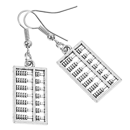 DIKACA Abacus Ohrringe Damen Leichte Ohrhänger Mathelehrer Schmuck Party Festival von DIKACA