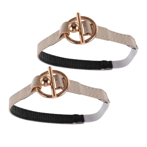 DIKACA Abnehmbare Elastische Fersengurte für Damen Hautfreundliche High Heels Schuhriemen Installationfrei Rutschfeste Stabile Halterung für Elegante Damenschuhe bei Besonderen Anlässen von DIKACA