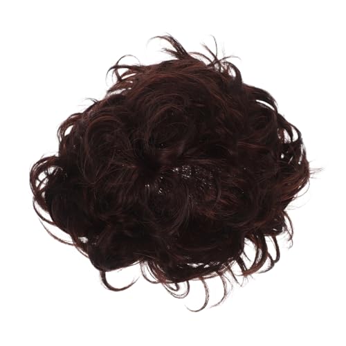 DIKACA Afrikanische Lockenperücke Realistische Perücken Für Männer Cosplay Kurzes Haar Herrenhaarperücken Kunsthaarperücken Herrenperücken Kurze Afro Lockenperücken Wigyy von DIKACA