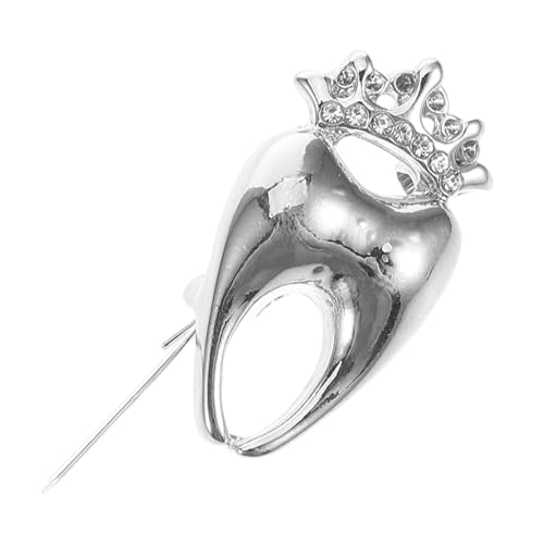 DIKACA Anstecknadel mit Funkelnden Strasssteinen für Hochzeiten Partys Stilvolles Accessoire für Anzüge Kleider Outfits von DIKACA