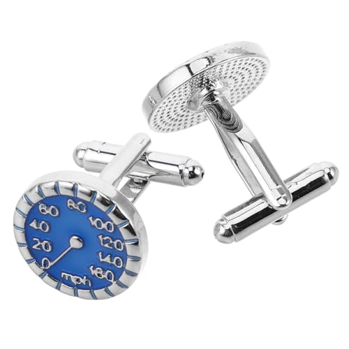 DIKACA Auto Drehzahlmesser Manschettenknopf Hemdhülsenstifte Manschettenknöpfe herren Manschettenknöpfe für Hochzeitshemden Vater von DIKACA