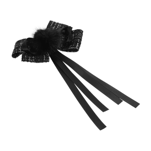 DIKACA Bowknot Brosche für Damen Große Schleife Klassische Farbe Anstecknadel für Hemd und Bluse Geeignet für Bankett Restaurant und Festliche Anlässe Sicherer Halt durch Stabile Nadel von DIKACA