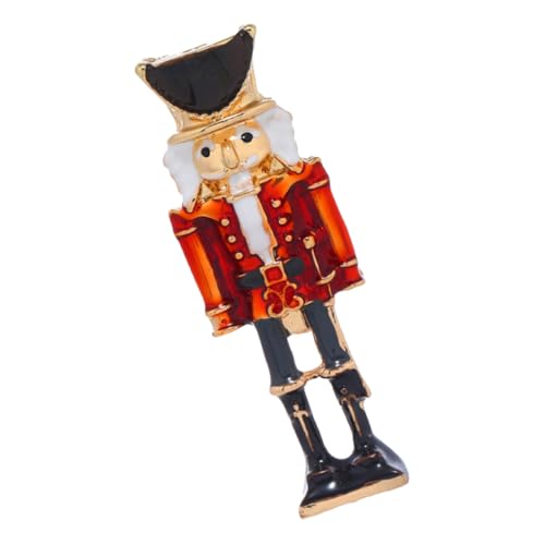 DIKACA Brosche aus Langlebiger Zinklegierung Bunte Soldaten Anstecknadel Niedliche Cartoon Optik Modisches Accessoire für Kleidung und Schals Vielseitig für Festliche Anlässe Geeignet von DIKACA