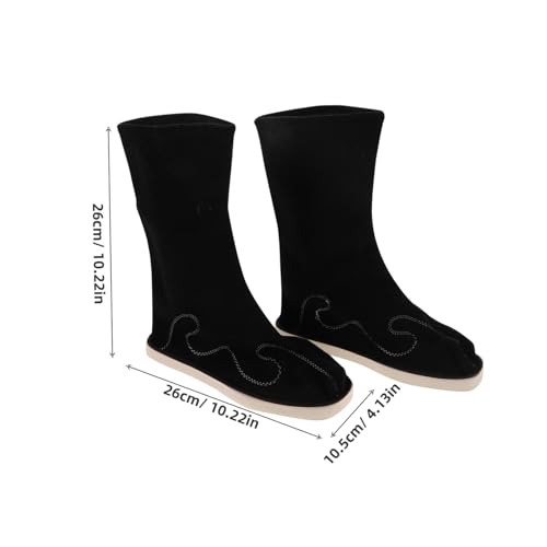 DIKACA Chinesische Hanfu Performance Stiefel Hanfu Stiefel Für Herren Schuhe Für Herren Tai Chi Schuhe Chinesische Traditionsstiefel Kampfsportstiefel Traditionelle von DIKACA
