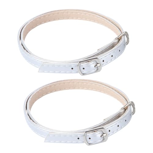 DIKACA Cross Knöchelriemen für High Heels Abnehmbare Verstellbare Locker Schuhriemen aus Hochwertigem PU Material Rutschfestes Design Modisch und Komfortabel für Damen und Mädchen von DIKACA