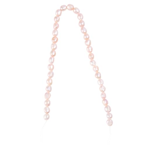 DIKACA DIY Perlenkette Barockperlen Natürlichen Bunten Schmuckperlen für Damen zum Auffädeln und Individuellen Gestalten von DIKACA