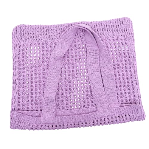 DIKACA Damen Gestrickte Tasche Lässige Hohlraum handtasche Leichtes Design Stylische Umhängetasche für Alltag Freizeit Shopping Party von DIKACA