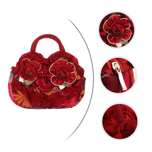 DIKACA Damen Handtasche aus Hochwertigem Canvas mit Reißverschluss Leichte Langlebige Casual Tote Bag für Alltag Shopping und Spaziergänge Integrierter Pe boden für Formstabilität und von DIKACA