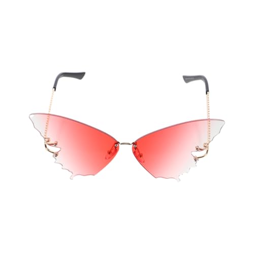 DIKACA Damen Sonnenbrille Schmetterlingsdesign Große Rahmen Gradient Farbverlauf Modische Beach Eyewear Leichte Langlebige Partybrille für Outdoor Aktivitäten und Fotosessions DIKACA Damen Sonnenbrille Schmetterlingsdesign Große Rahmen Gradient Farbverlauf Modische Beach Eyewear Leichte Langlebige Partybrille für Outdoor Aktivitäten und Fotosessions von DIKACA