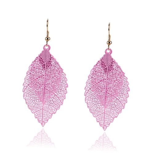 DIKACA Doppelschicht Baumblatt Ohrringe Hängend Leicht Legierung Damen Modischer Schmuck Geburtstag Weihnachten Valentinstag Party DIKACA Doppelschicht Baumblatt Ohrringe Hängend Leicht Legierung Damen Modischer Schmuck Geburtstag Weihnachten Valentinstag Party von DIKACA