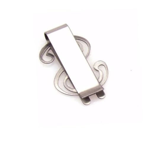 DIKACA Edelstahl Geldklammer Geldclip mit Dollarzeichen Robuster Metall Geldscheinklammer für Herren und Damen Schlankes Design Langlebiger Kreditkartenhalter Kompakte Fronttaschen von DIKACA