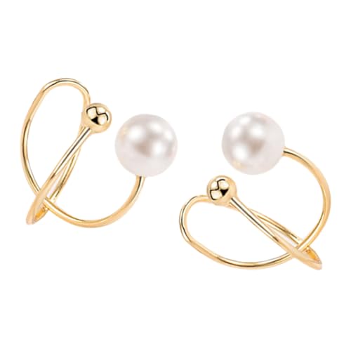 DIKACA Elegante Clip Ohrringe Damen Perlenschmuck Ohrklemme Nicht Durchbohrt Modische Ohrclips Alltag und Fest für Frauen Geschenk DIKACA Elegante Clip Ohrringe Damen Perlenschmuck Ohrklemme Nicht Durchbohrt Modische Ohrclips Alltag und Fest für Frauen Geschenk von DIKACA